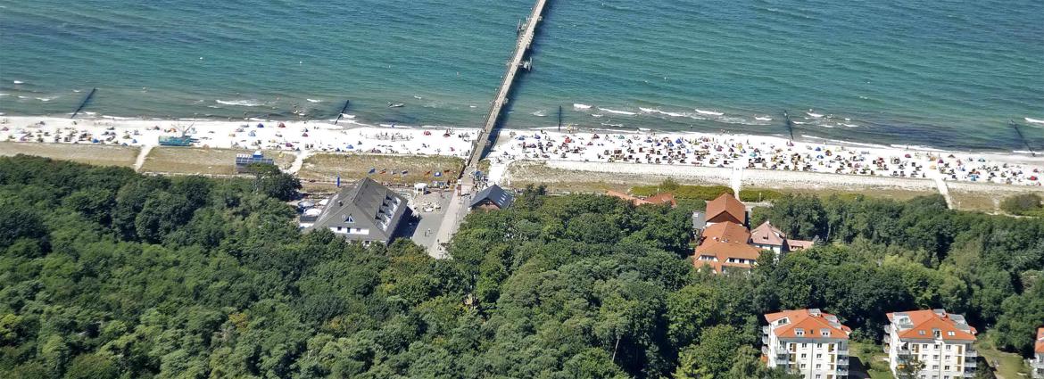 Urlaub Graal-Müritz - Strand und Seebrücke